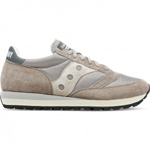 Beige Saucony Jazz 81 Men's Sneakers | ISRAEL PHIOTD