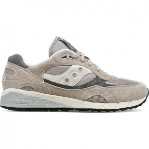 Beige Saucony Shadow 6000 Men's Sneakers | ISRAEL JPDFZL