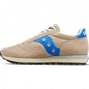 Beige / Blue Saucony Jazz 81 Men's Sneakers | ISRAEL YNPOKH