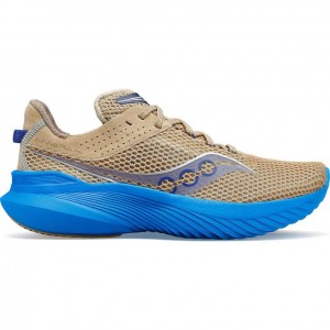 Beige / Blue Saucony Kinvara 14 Women's Running Shoes | ISRAEL ZYXJAV