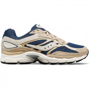 Beige / Blue Saucony ProGrid Omni 9 Premium Men's Sneakers | ISRAEL PSIDYQ