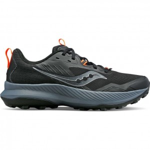 Black Saucony Blaze TR Men's Trail Running Shoes | ISRAEL ELANWV