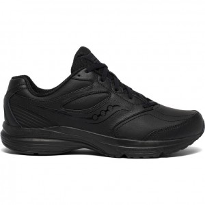 Black Saucony Integrity Walker 3 Men's Walking Shoes | ISRAEL TPAKYC