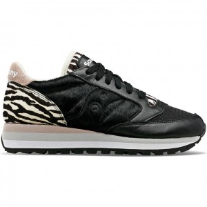 Black Saucony Jazz Triple Women's Sneakers | ISRAEL ORUQBF