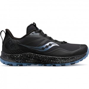 Black Saucony Peregrine ICE+ 3 Women's Trail Running Shoes | ISRAEL JNOBRI