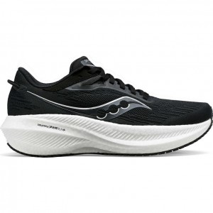 Black Saucony Triumph 21 Women's Running Shoes | ISRAEL KCFDSU