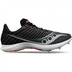 Black Saucony Velocity MP Men's Running Shoes | ISRAEL PDZLFB