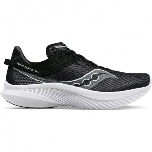 Black / White Saucony Kinvara 14 Women's Running Shoes | ISRAEL CPEJRI