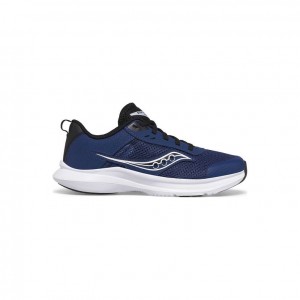 Blue Saucony Axon 3 Big Kids' Sneakers | ISRAEL ZKFHTJ