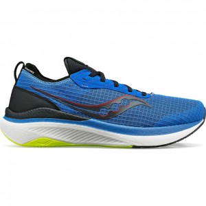 Blue Saucony Freedom Crossport Men's Running Shoes | ISRAEL KBDYLS