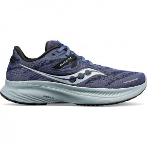 Blue Saucony Guide 16 Women's Running Shoes | ISRAEL TAMUGY