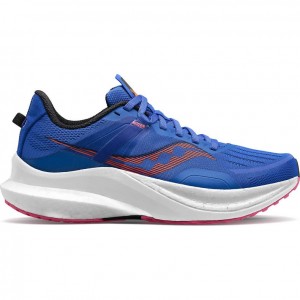 Blue Saucony Tempus Women's Running Shoes | ISRAEL FAOHZS