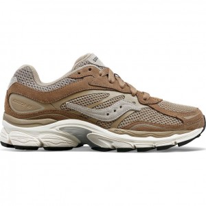 Brown Saucony ProGrid Omni 9 Premium Men's Sneakers | ISRAEL HGNWDT