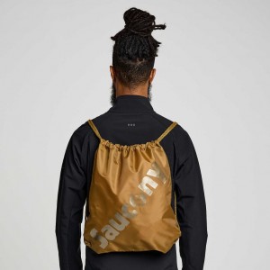 Brown Saucony String Men's Bag | ISRAEL UNOHGR