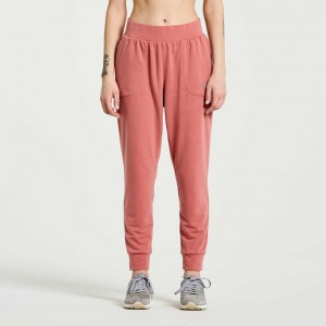 Coral Saucony Boston Women's Jogger | ISRAEL RTGIDH