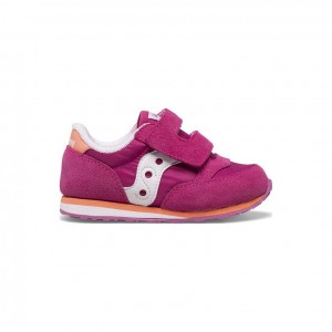 Fuchsia Saucony Baby Jazz Hook & Loop Little Kids' Sneakers | ISRAEL EYZTLA