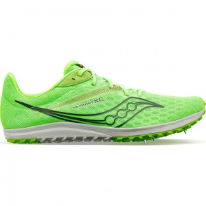 Green Saucony Kilkenny XC9 Men's Spikes | ISRAEL LIJVOC