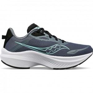 Grey Saucony Axon 3 Women's Running Shoes | ISRAEL CKLBPN