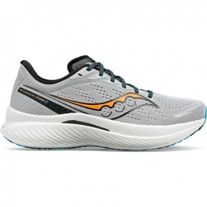 Grey Saucony Endorphin Speed 3 Men's Running Shoes | ISRAEL UOJZTA