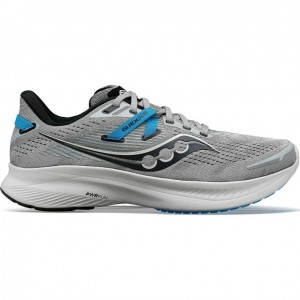 Grey Saucony Guide 16 Men's Running Shoes | ISRAEL BAQJSU