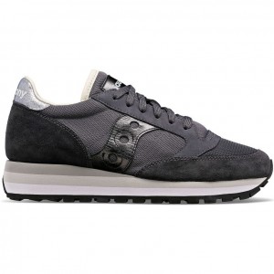 Grey Saucony Jazz Triple Women's Sneakers | ISRAEL YFWPLS