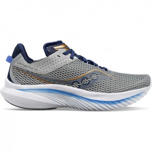 Grey Saucony Kinvara 14 Women's Running Shoes | ISRAEL UKCRTP