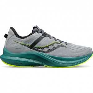 Grey Saucony Tempus Men's Running Shoes | ISRAEL PVBCRL