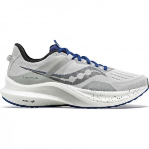 Grey Saucony Tempus Men's Running Shoes | ISRAEL KIXGBD