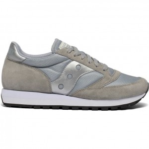 Grey / Silver Saucony Jazz 81 Men's Sneakers | ISRAEL BVQYXW