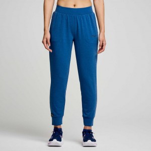 Indigo Saucony Boston Women's Jogger | ISRAEL QRBHTY