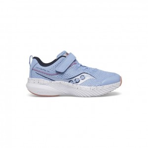 Light Blue Saucony Kinvara 14 A/C Big Kids' Sneakers | ISRAEL BUDGPT