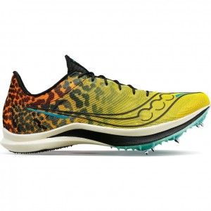 Multicolor Saucony Endorphin Cheetah Men's Running Shoes | ISRAEL XSBJQZ