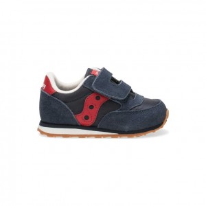 Navy Saucony Baby Jazz Hook & Loop Little Kids' Sneakers | ISRAEL AVSMZK