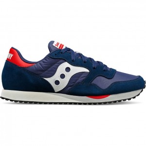 Navy Saucony DXN Women's Sneakers | ISRAEL VHDGYO