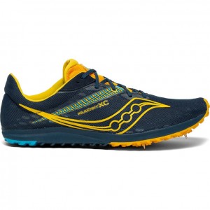 Navy Saucony Kilkenny XC9 Men's Spikes | ISRAEL BYLVCA