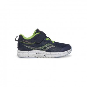 Navy Saucony Kinvara 14 A/C Jr. Little Kids' Sneakers | ISRAEL FBWKVA