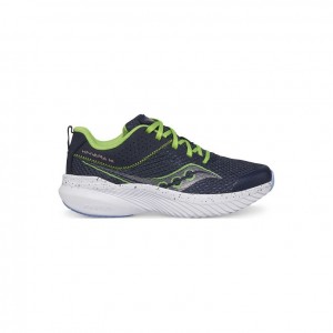 Navy Saucony Kinvara 14 Big Kids' Sneakers | ISRAEL ZBKLVX