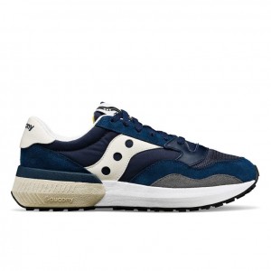 Navy / Cream Saucony Jazz NXT Women's Sneakers | ISRAEL WJKFIY