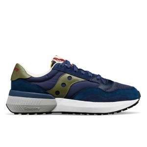 Navy / Green Saucony Jazz NXT Women's Sneakers | ISRAEL ZULHGI