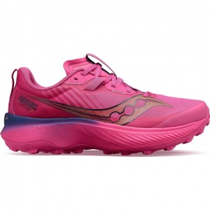 Pink Saucony Endorphin Edge Women's Running Shoes | ISRAEL WOGSLY