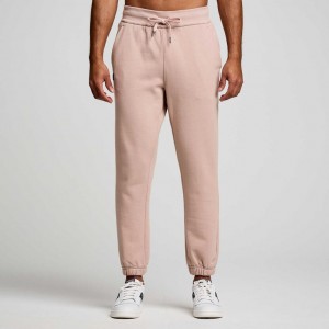 Pink Saucony Recovery Men's Jogger | ISRAEL ZGKXRB