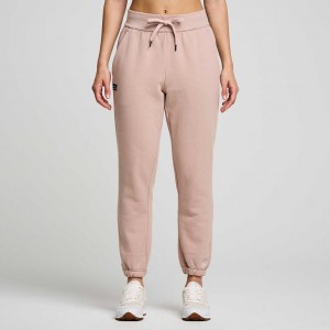 Pink Saucony Recovery Women's Jogger | ISRAEL ODWGNX