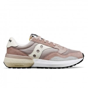 Pink / Cream Saucony Jazz NXT Men's Sneakers | ISRAEL WJNCKU