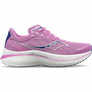 Purple Saucony Endorphin Speed 3 Women's Running Shoes | ISRAEL AJYWDC