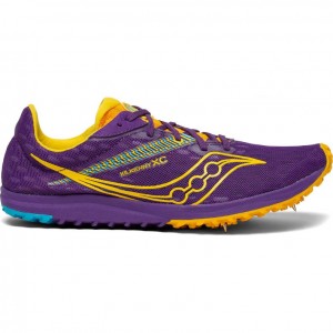 Purple Saucony Kilkenny XC9 Women's Spikes | ISRAEL KJXFAR