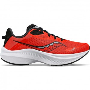 Red Saucony Axon 3 Men's Running Shoes | ISRAEL FDRYIB