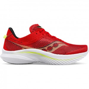 Red Saucony Kinvara 14 Men's Running Shoes | ISRAEL UYNGDR