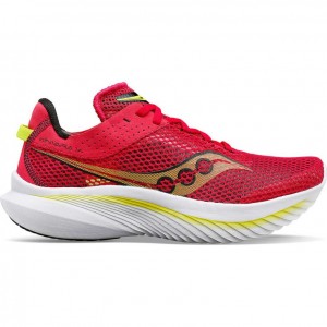 Red Saucony Kinvara 14 Women's Running Shoes | ISRAEL NWZYKA