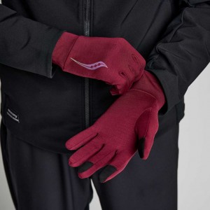 Red Saucony Solstice Men's Gloves | ISRAEL UQZHFN