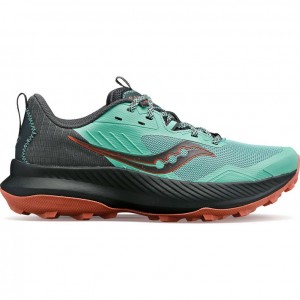 Turquoise Saucony Blaze TR Women's Trail Running Shoes | ISRAEL MAUYLO